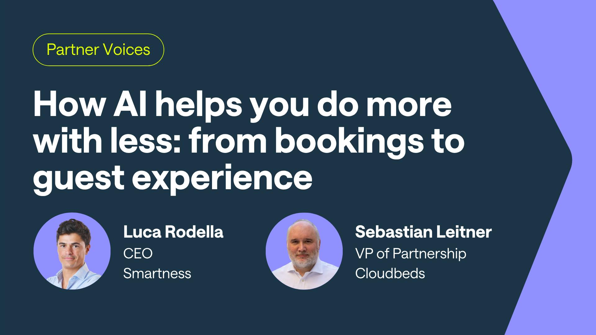 How AI helps you do more with less_ from bookings to guest experience
