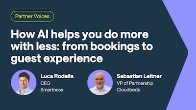How AI helps you do more with less_ from bookings to guest experience