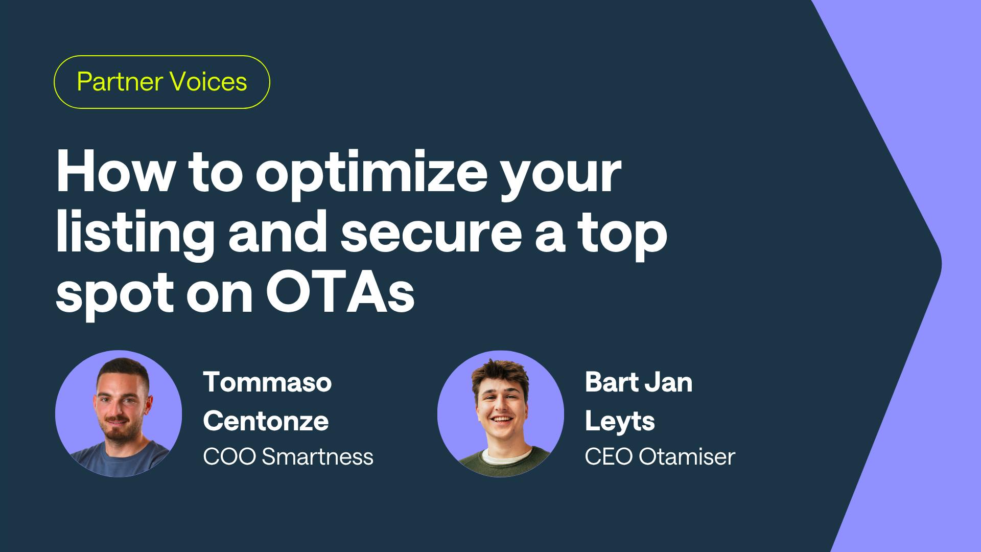 How to optimize your listing and secure a top spot on OTAs