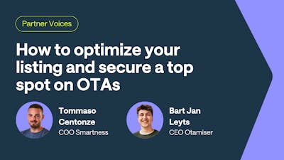 How to optimize your listing and secure a top spot on OTAs