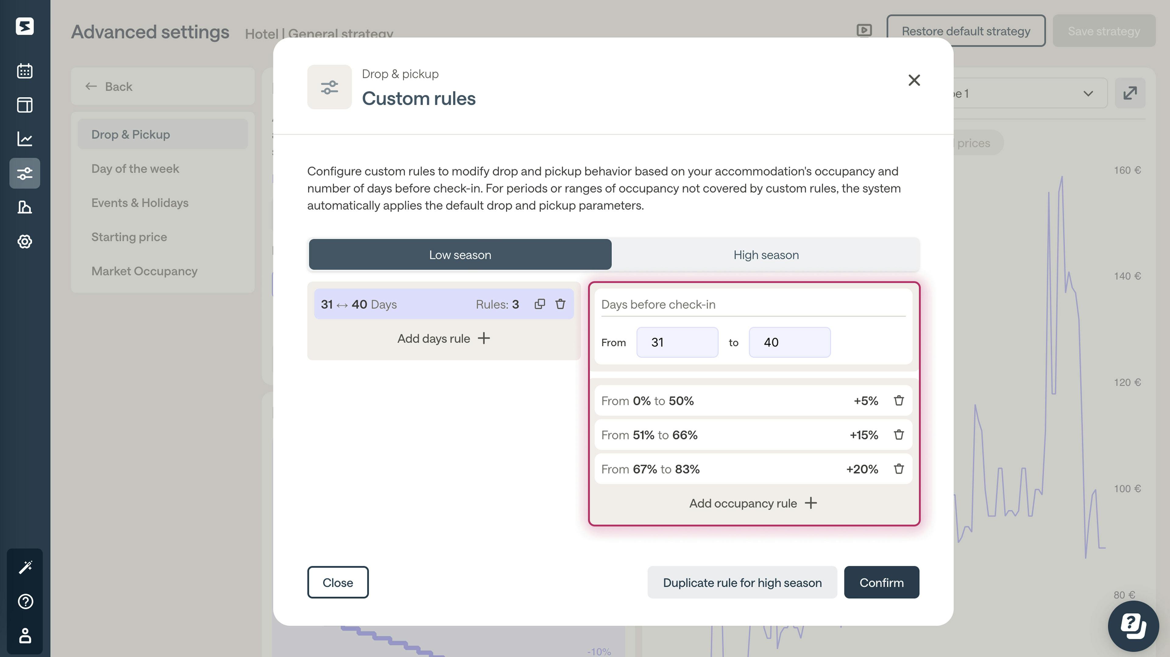 Custom rules to personalize how and when price increases or decreases happen | Smartness