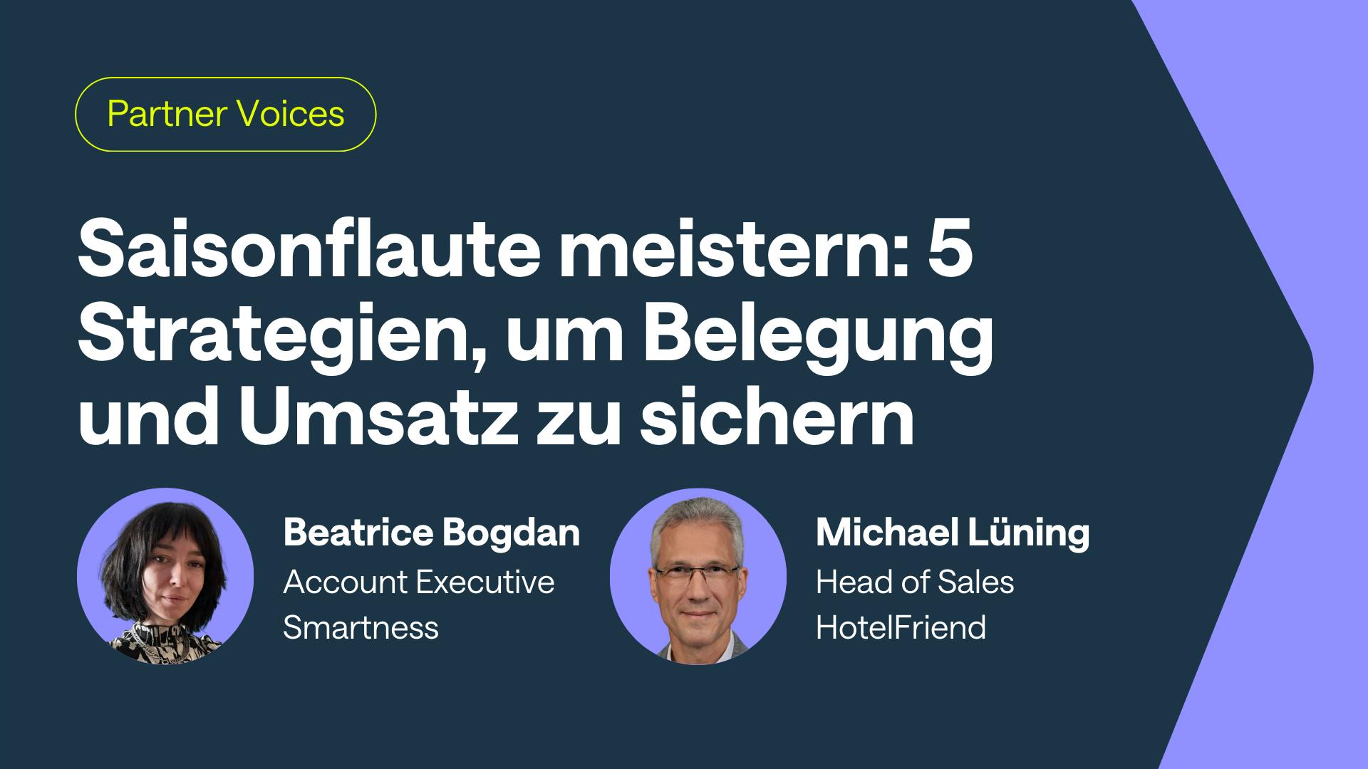 Saisonflaute meistern: 5 Strategien, um Belegung und Umsatz zu sichern