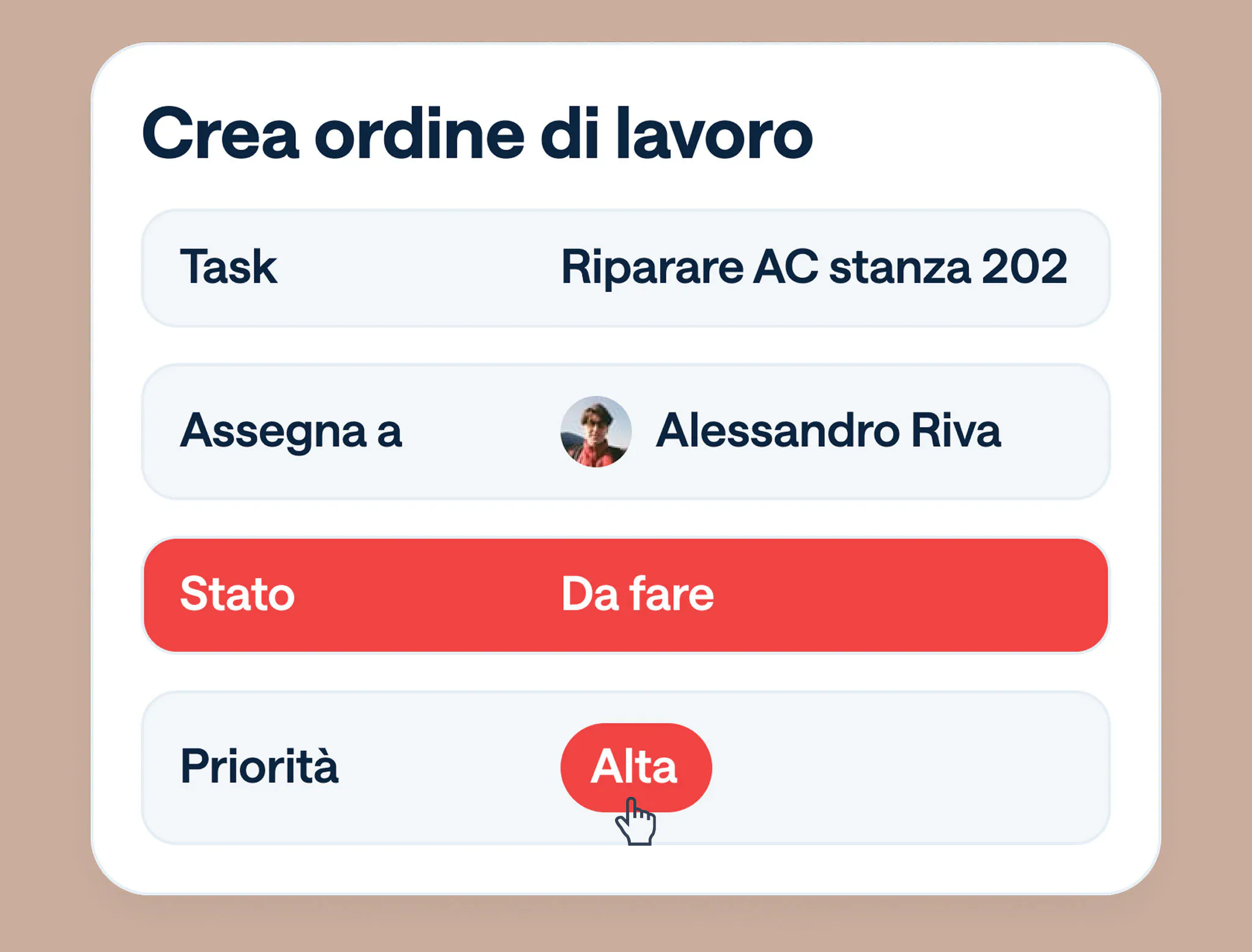 Manutenzioni - Gestione assets