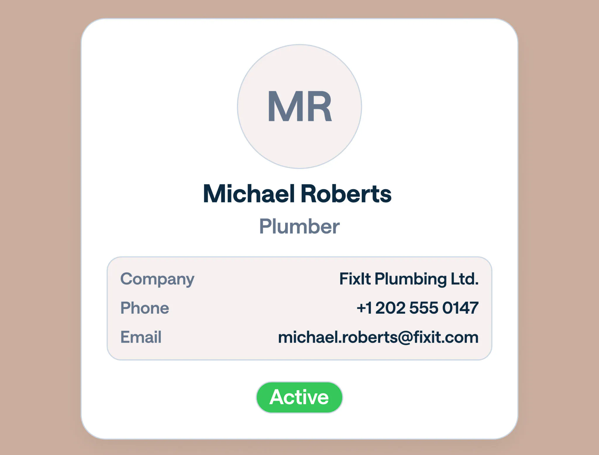 Maintenance - Technician management