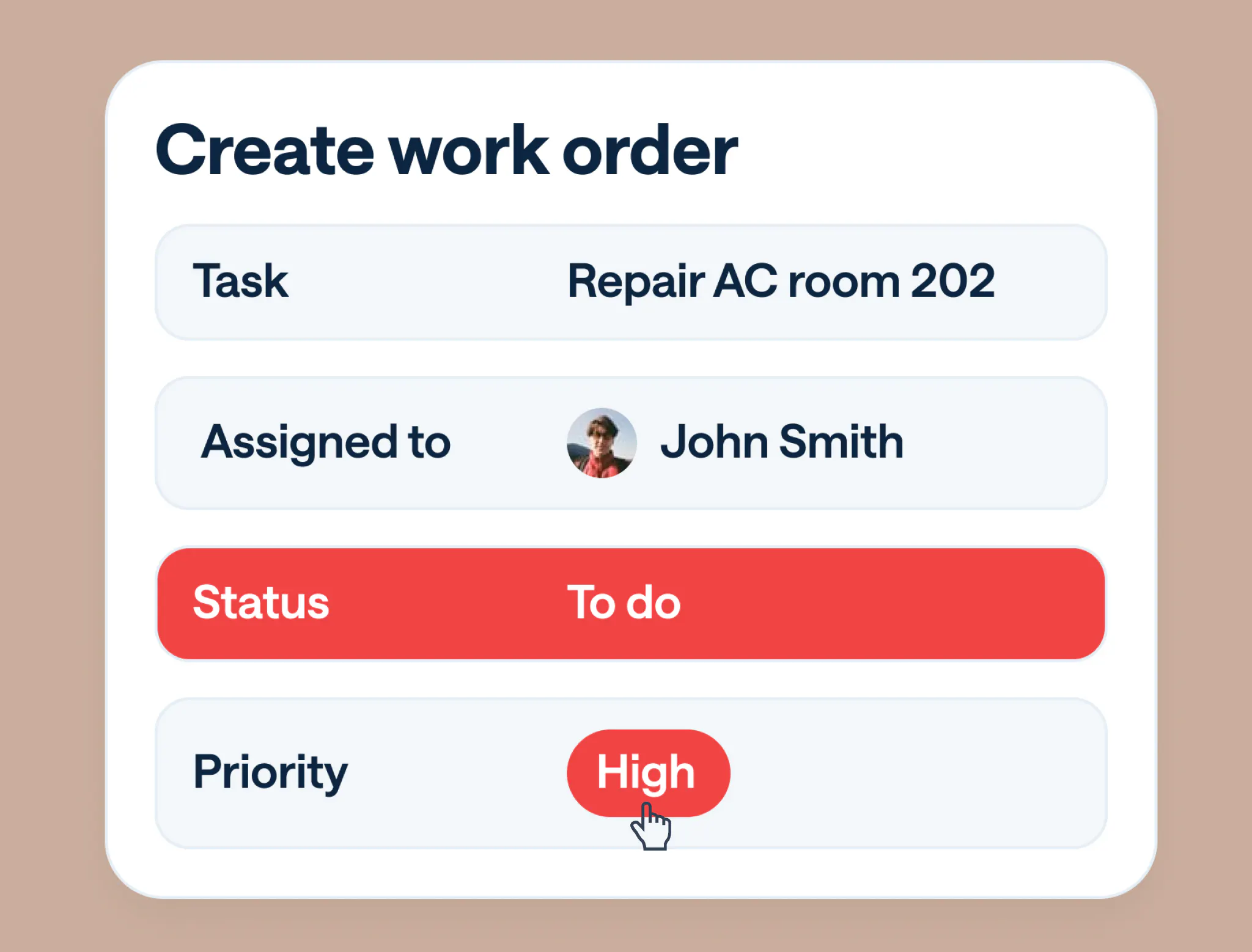 Maintenance - work orders