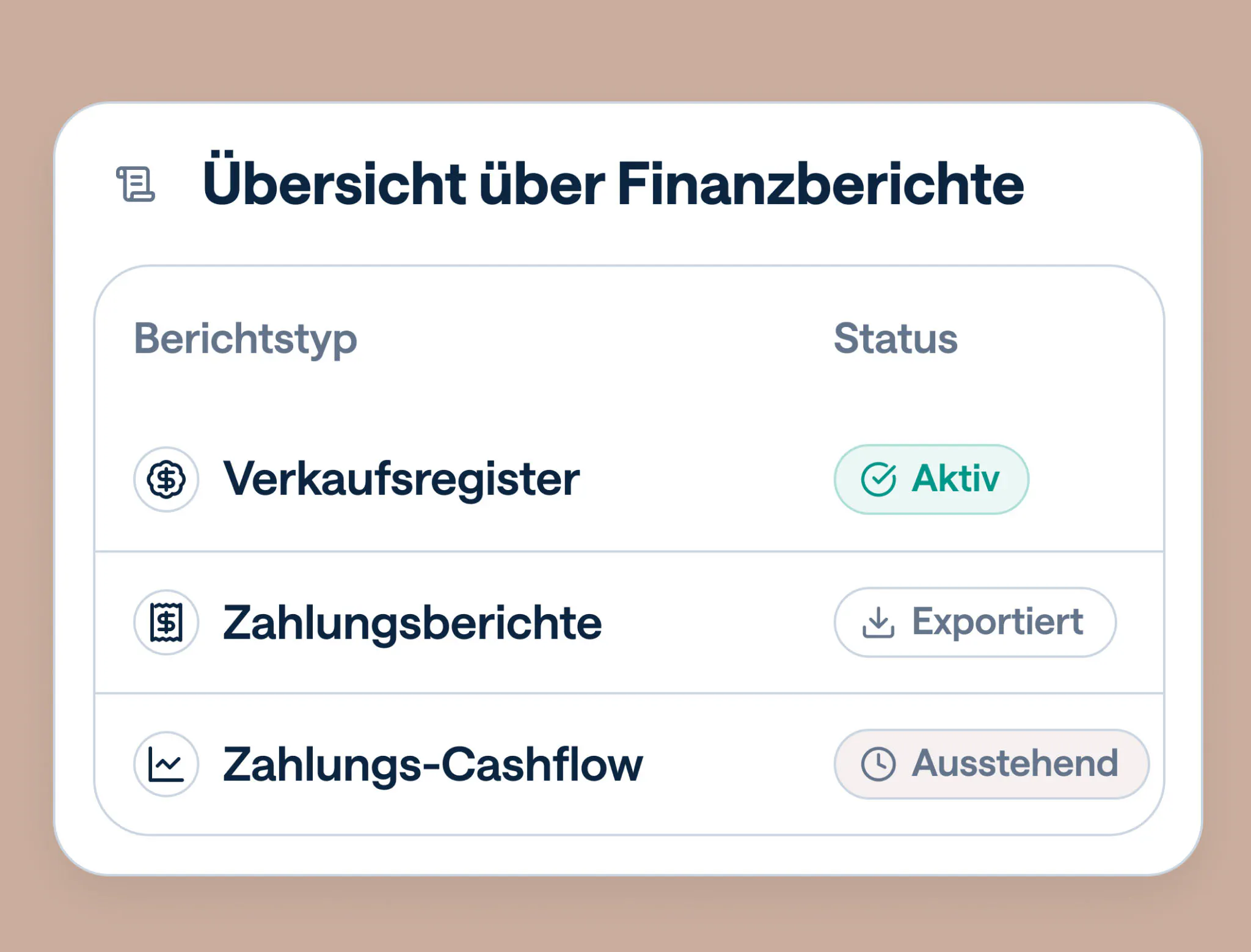 Accounting - reports & insights