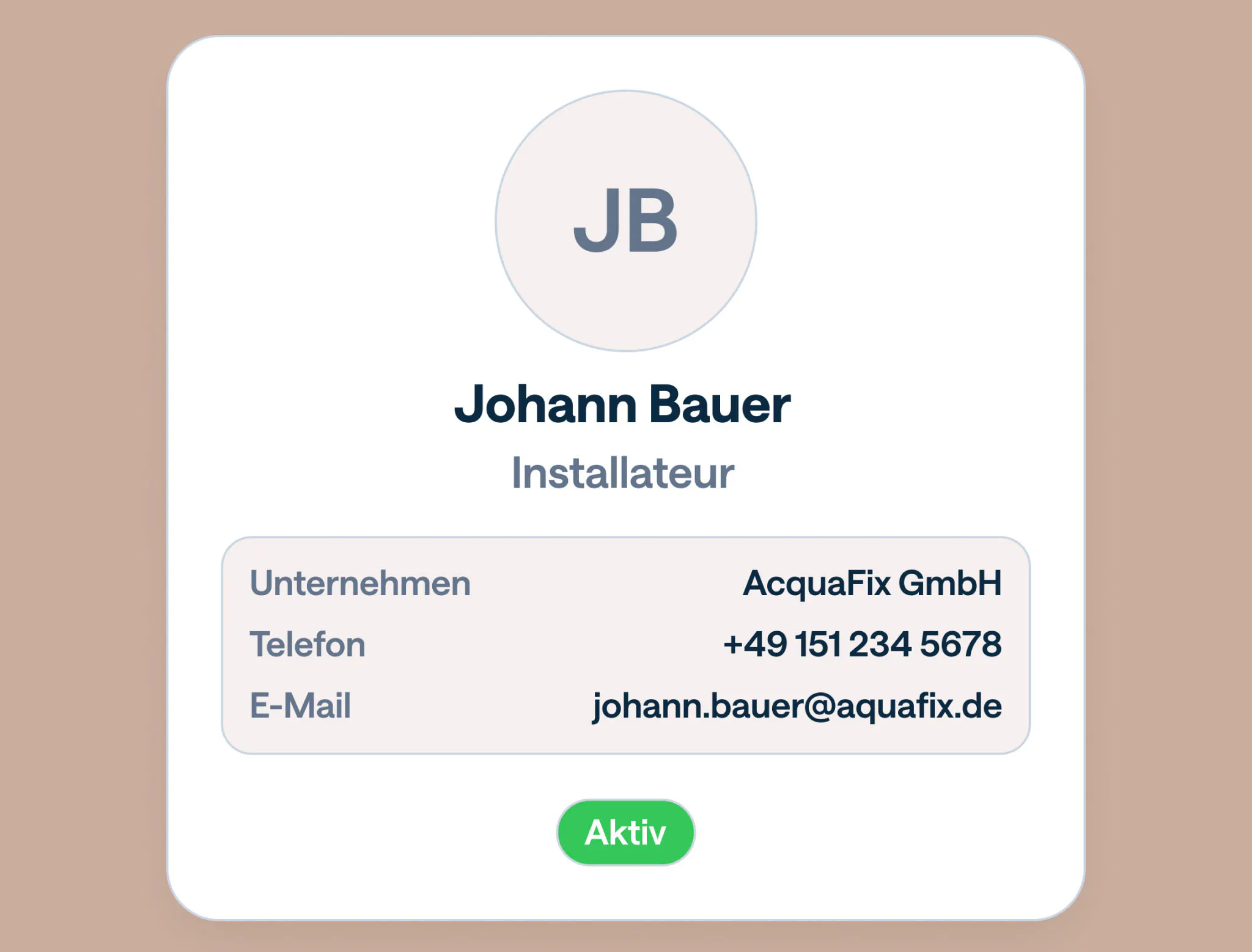 Maintenance - technician management