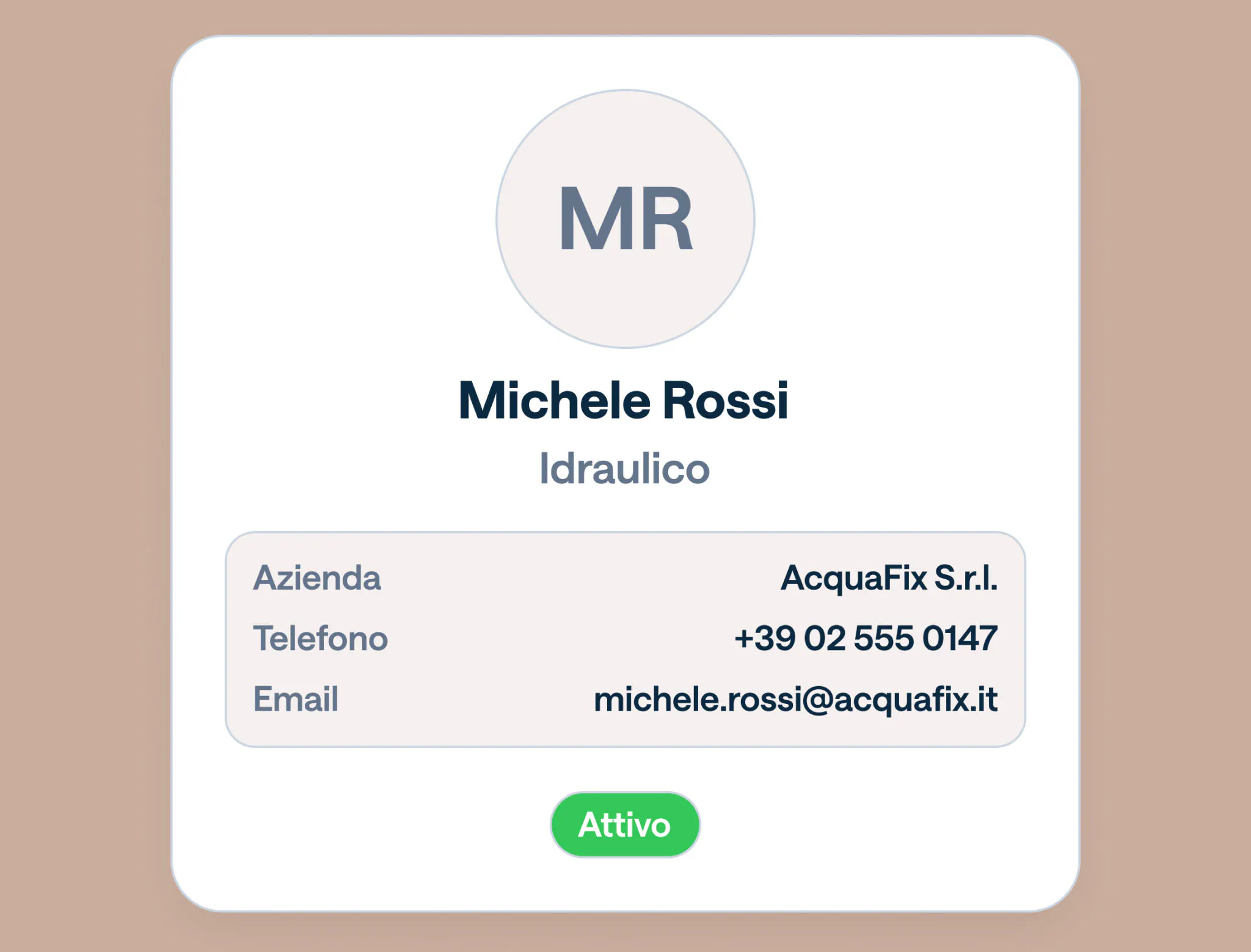 Manutenzioni - gestione manutentori