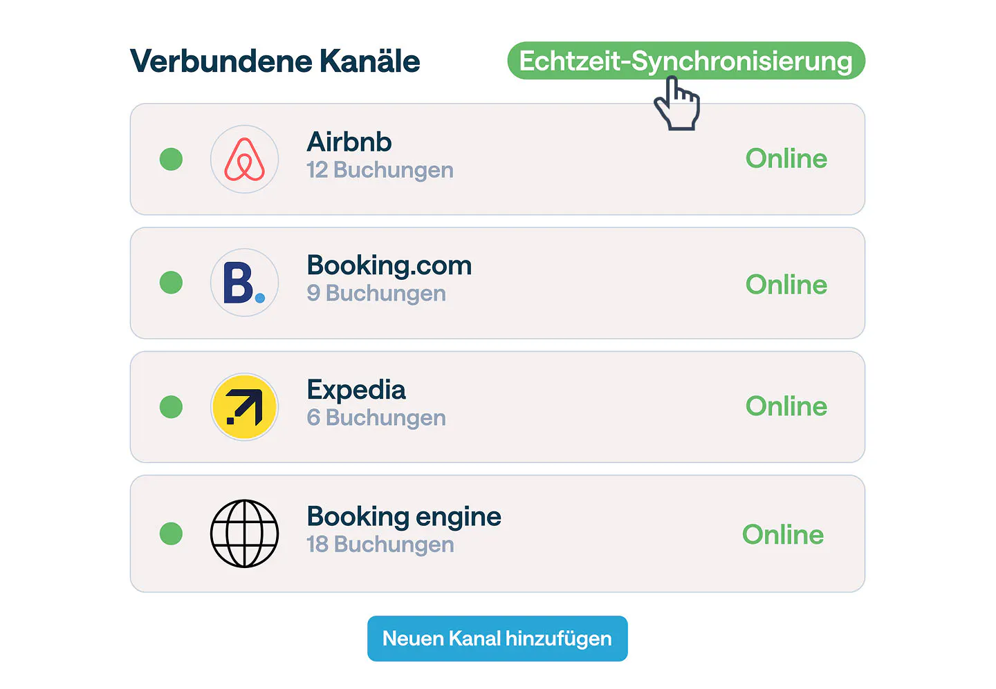 Channel manager hero