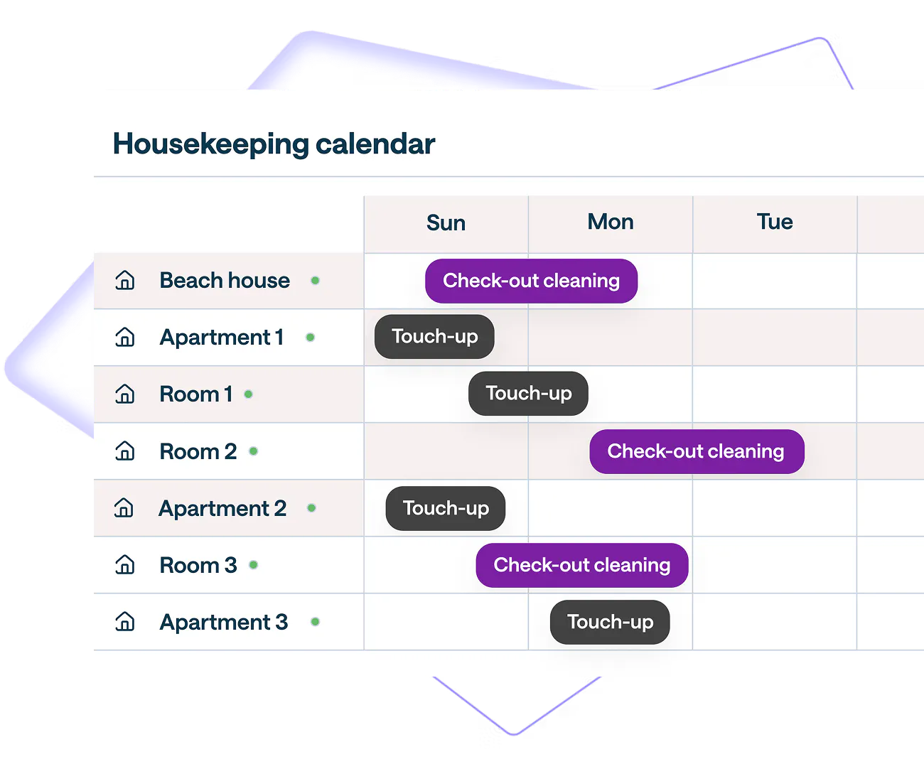 Housekeeping demo request