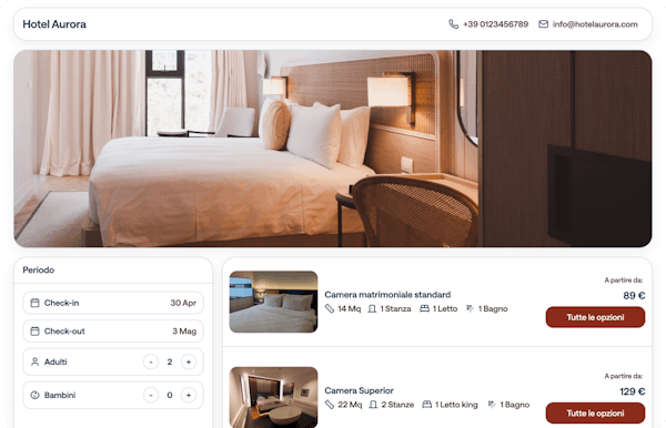Smartpms - Booking engine