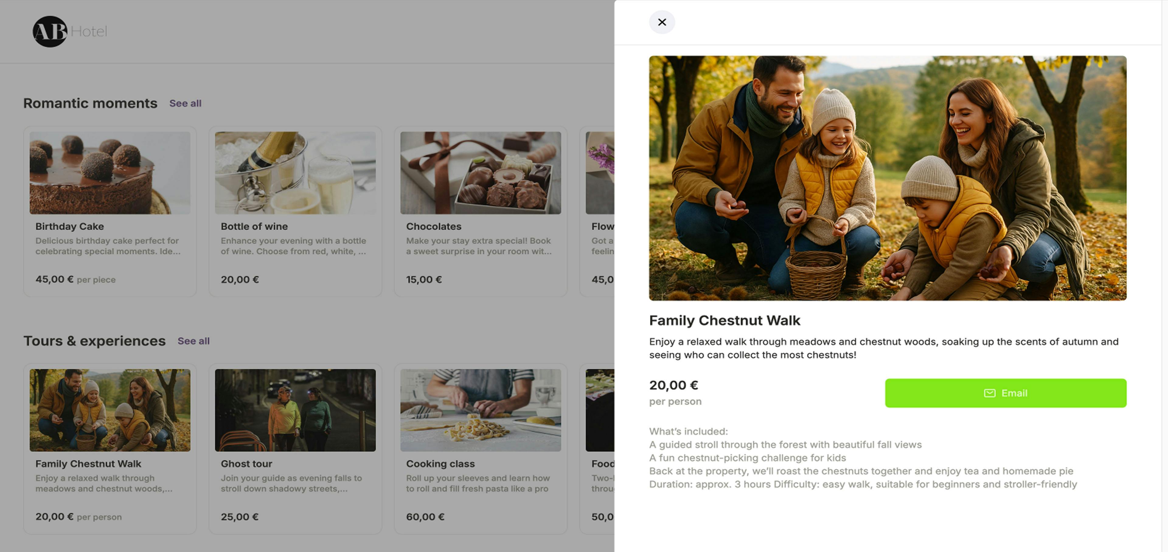 Personalized website included in your Smartconnect subscription