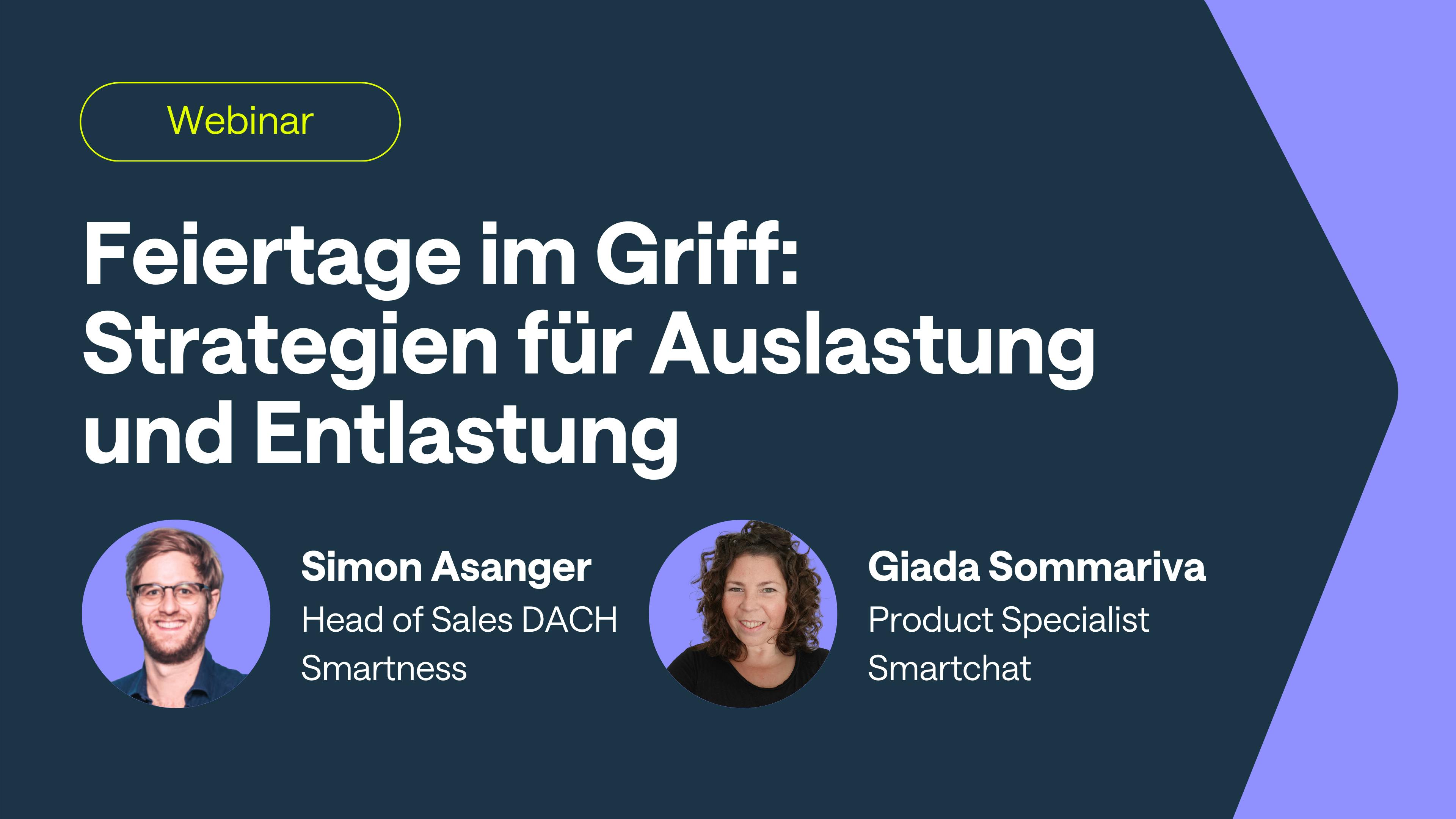 Feiertage im Griff: Strategien für Auslastung und Entlastung