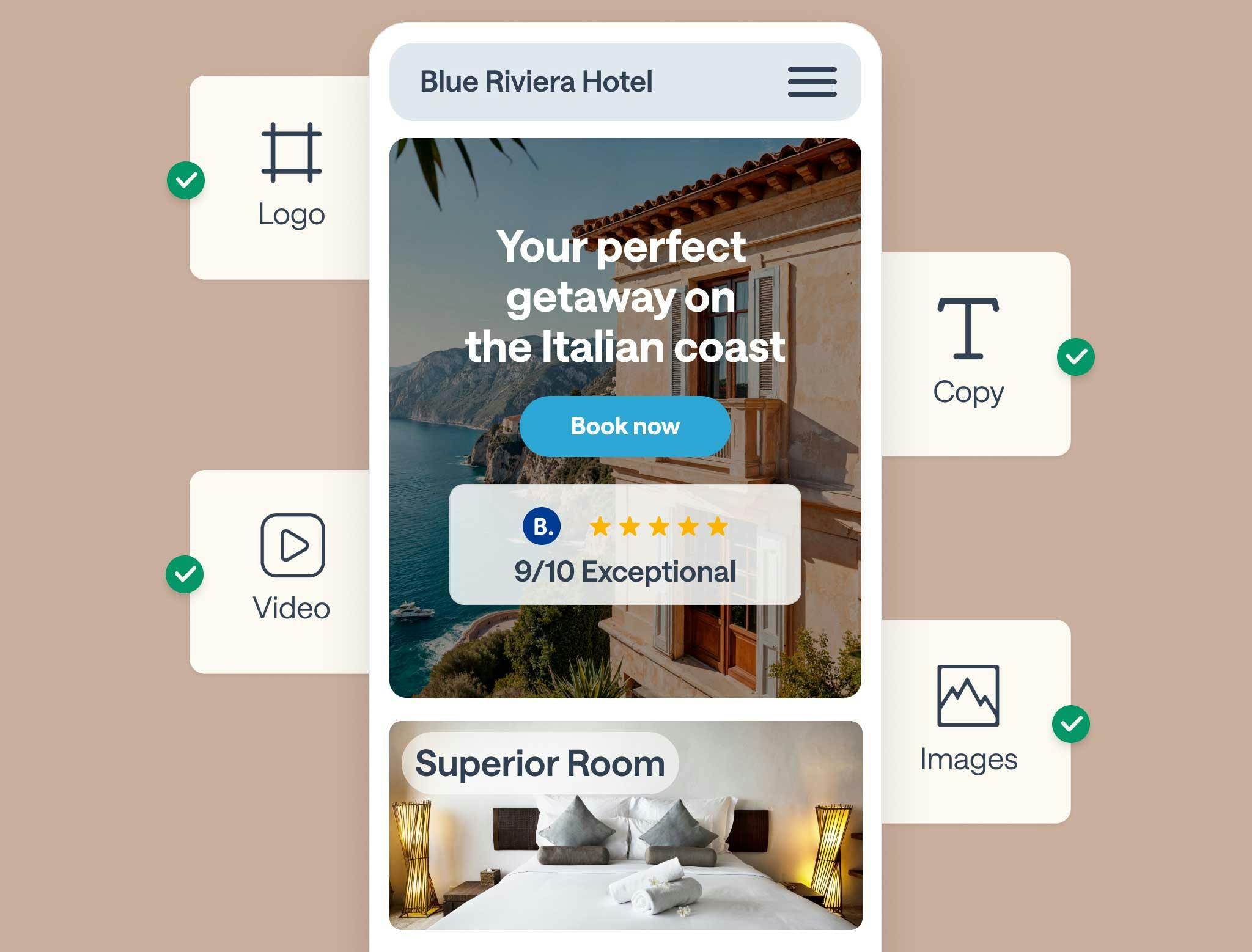 Smartsite - Website built from scratch