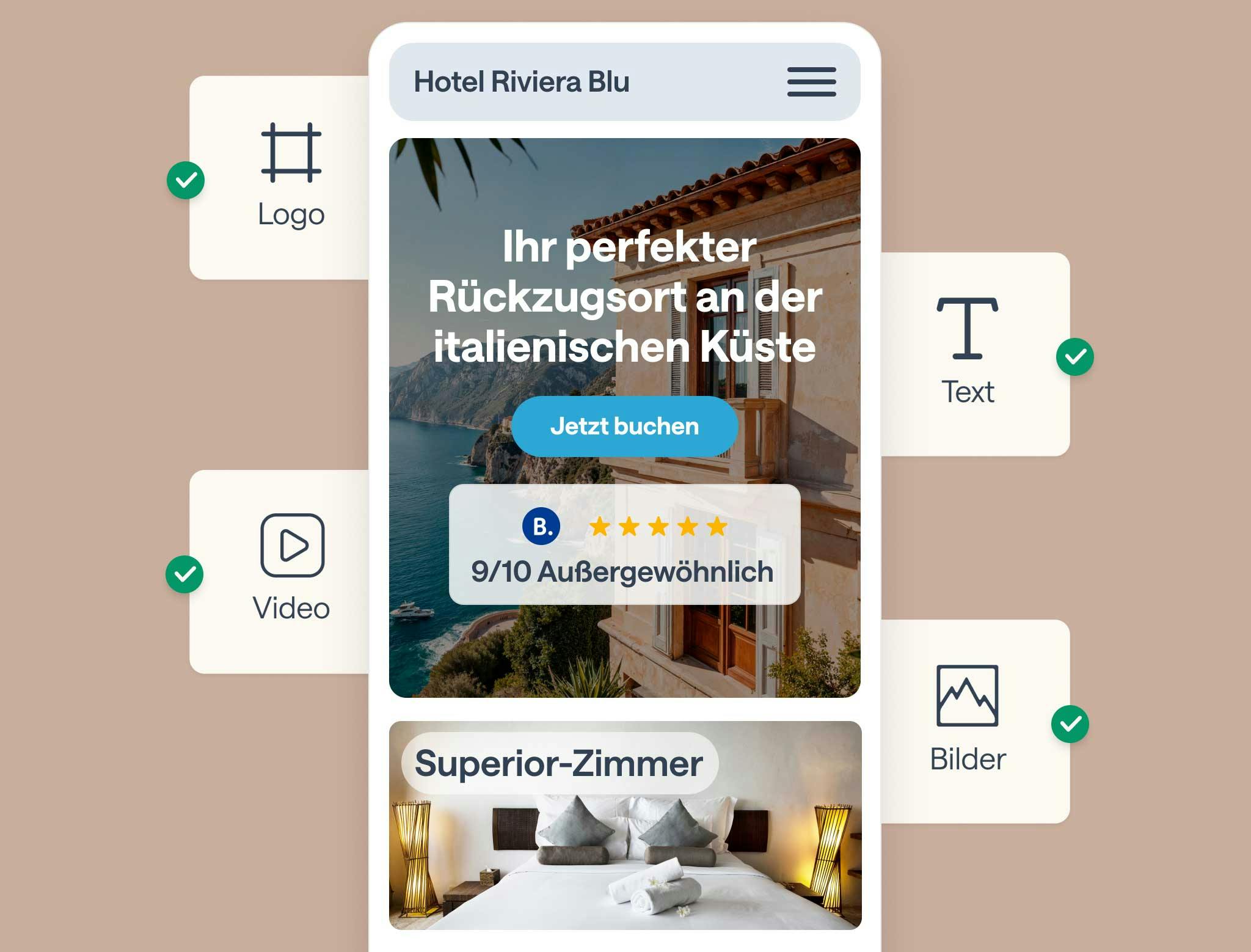 Smartsite - Website built from scratch