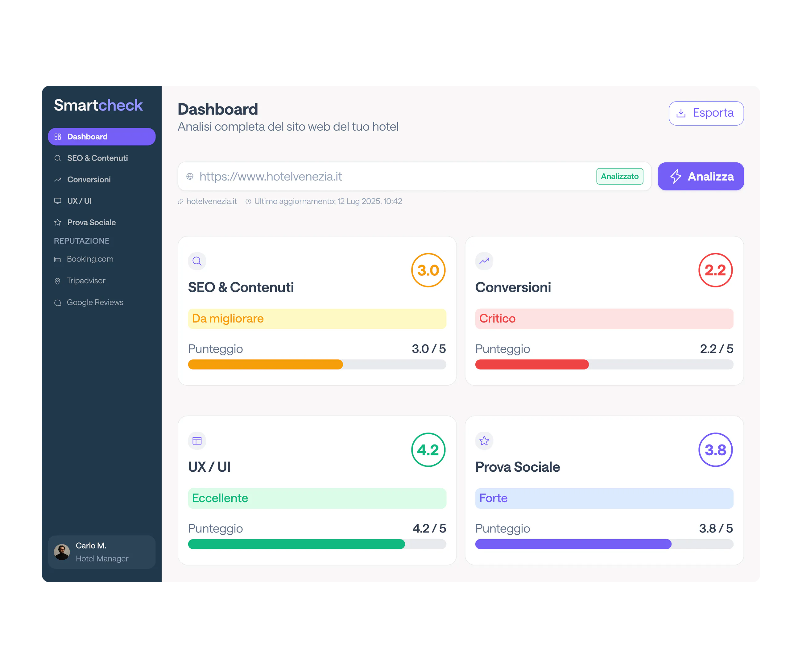 Smartcheck - Accedi ora