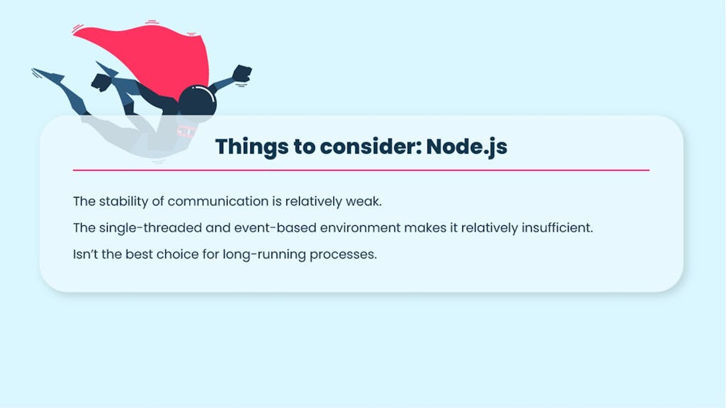 Web scraping: Node.js language.