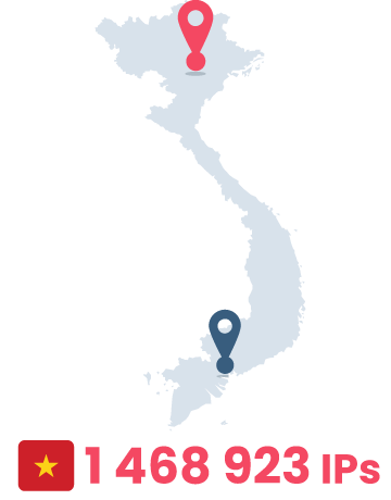 Residential proxies in Vietnam
