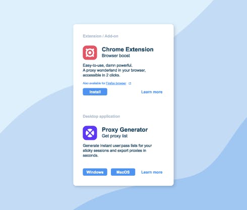 Additional tools for free.