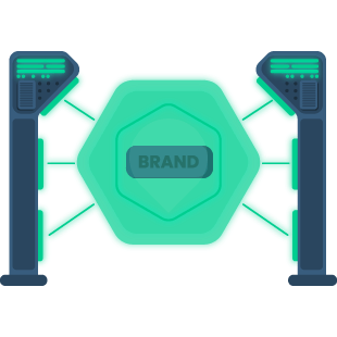 Brand monitoring machine