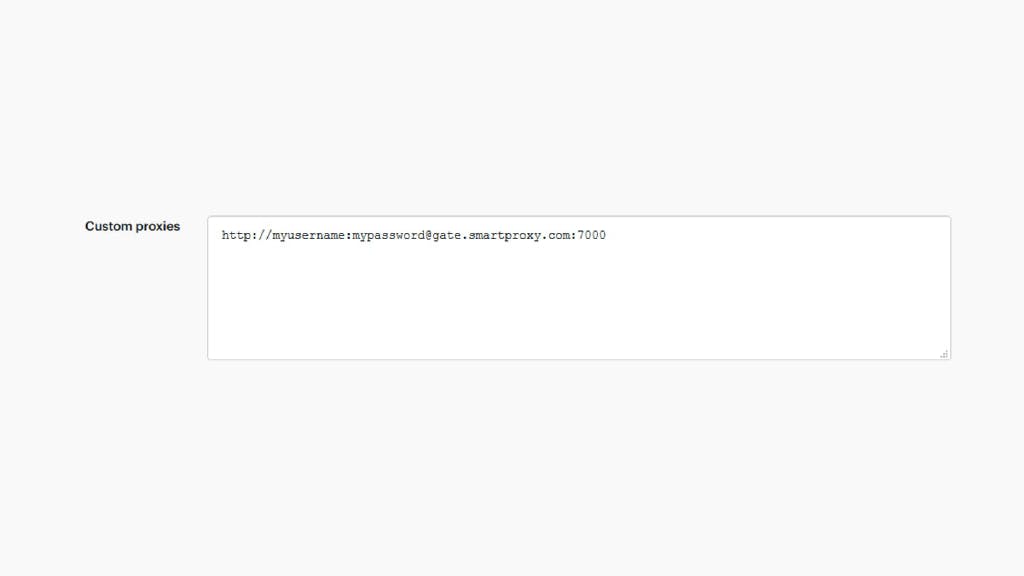 authentication credentials