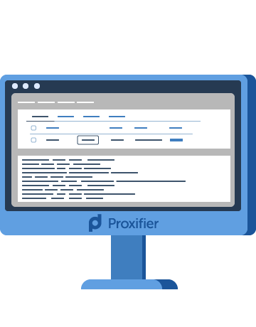 Proxifier application