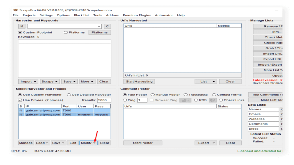 Scrapebox Integration - ScraperAPI