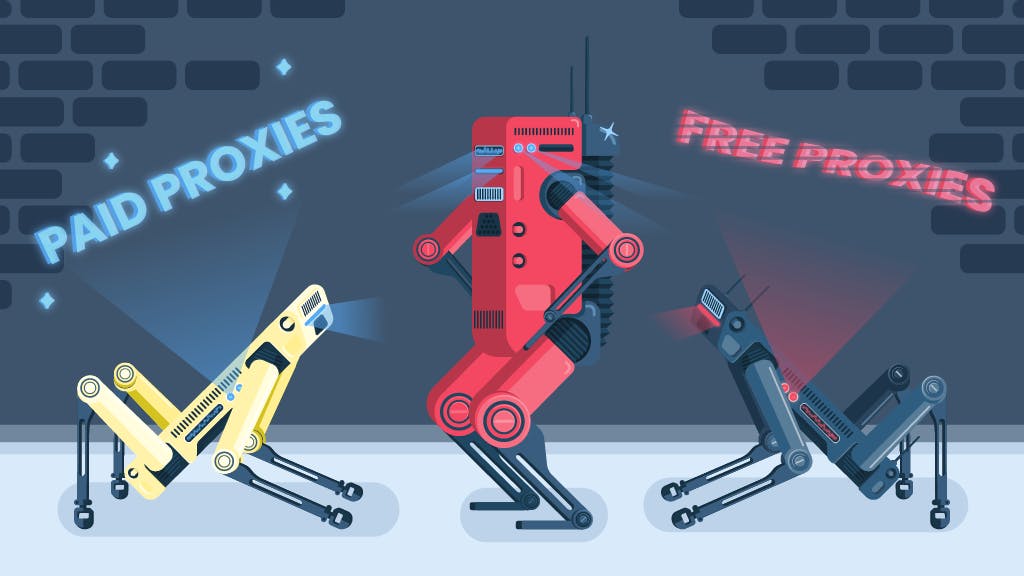 Paid proxies vs. free proxies