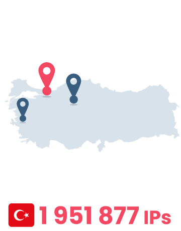 Residential proxies in Turkey