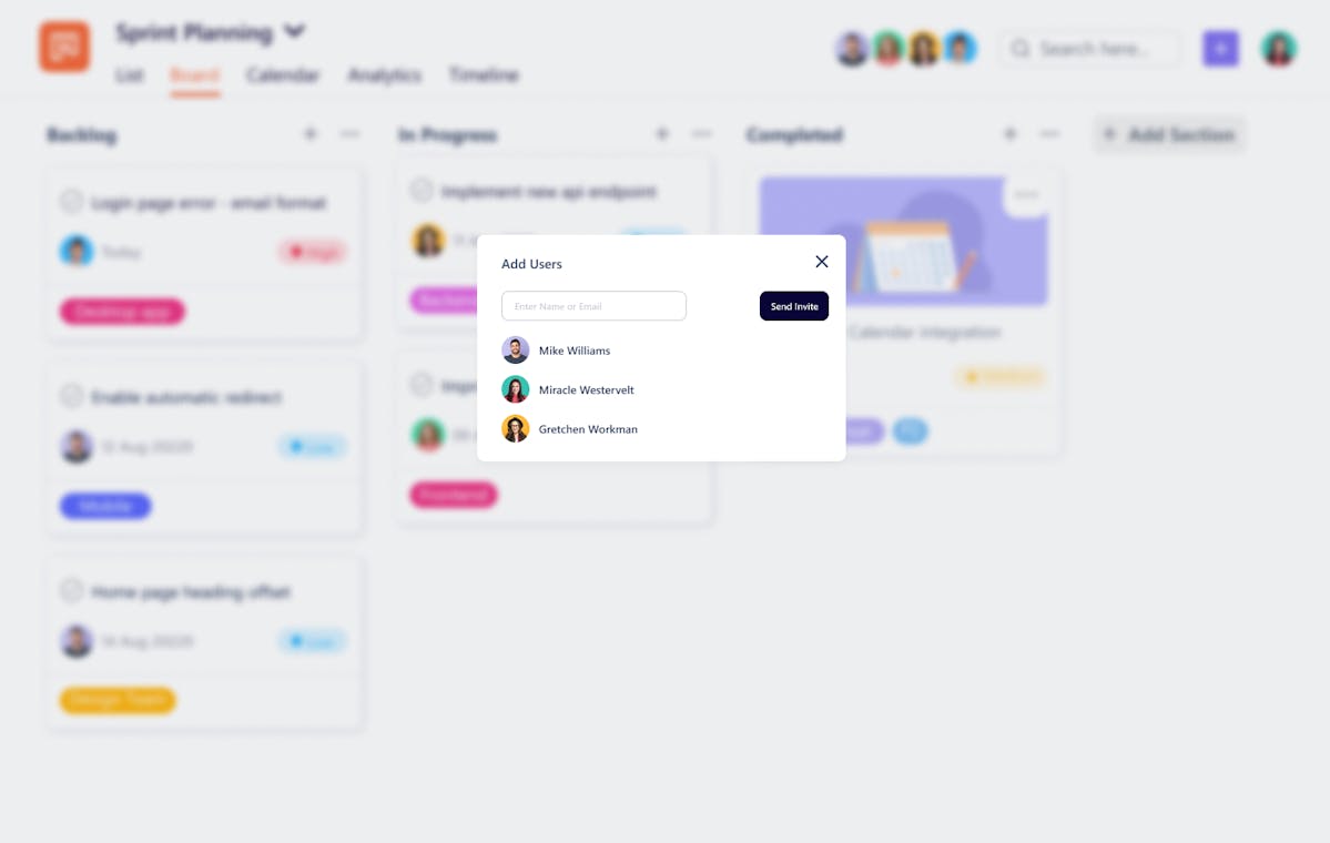 Adding guest users in SmartTask 