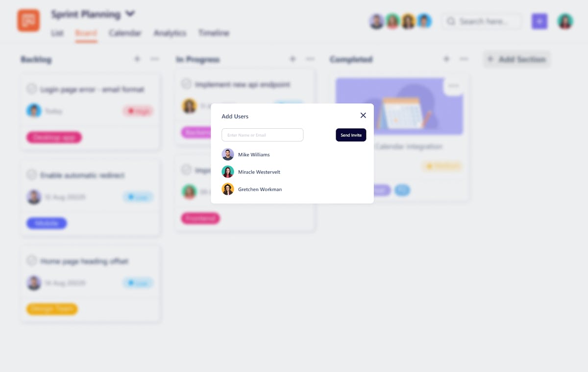 Adding guest users in SmartTask