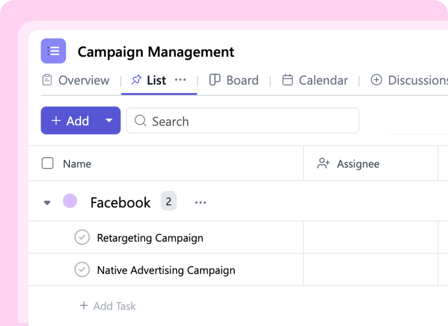 Campaign Management