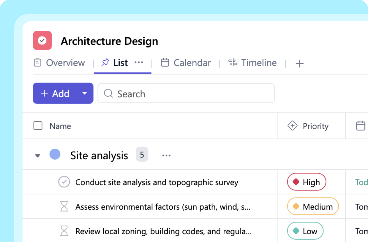 Architectural Design Workflow