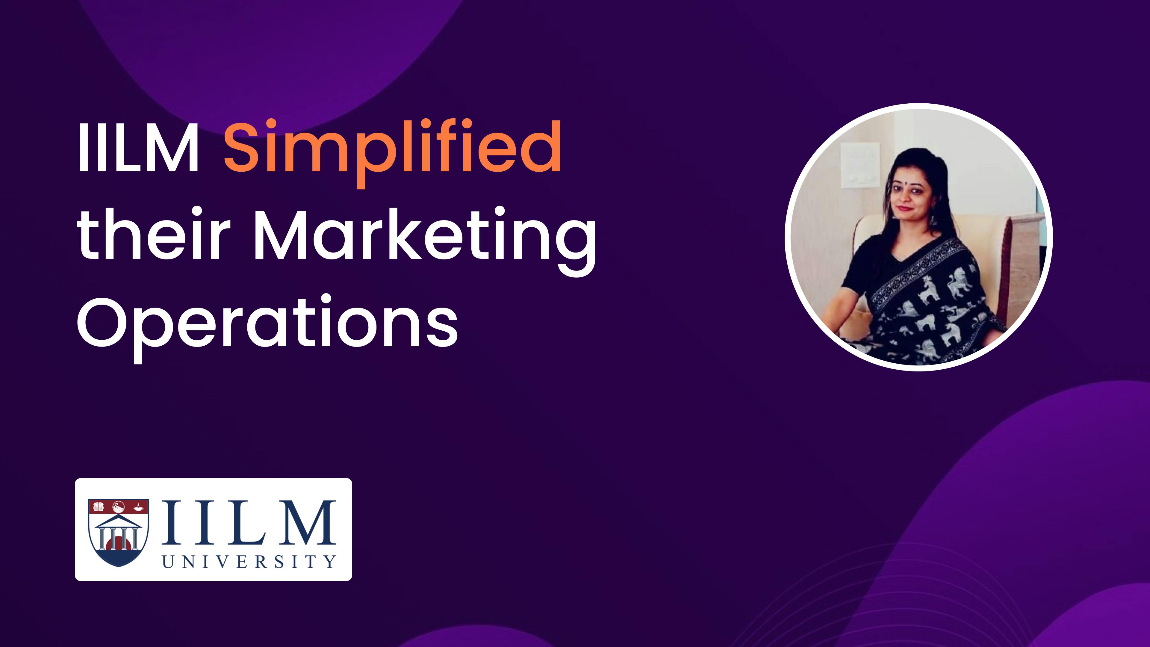 IILM - Customer Story