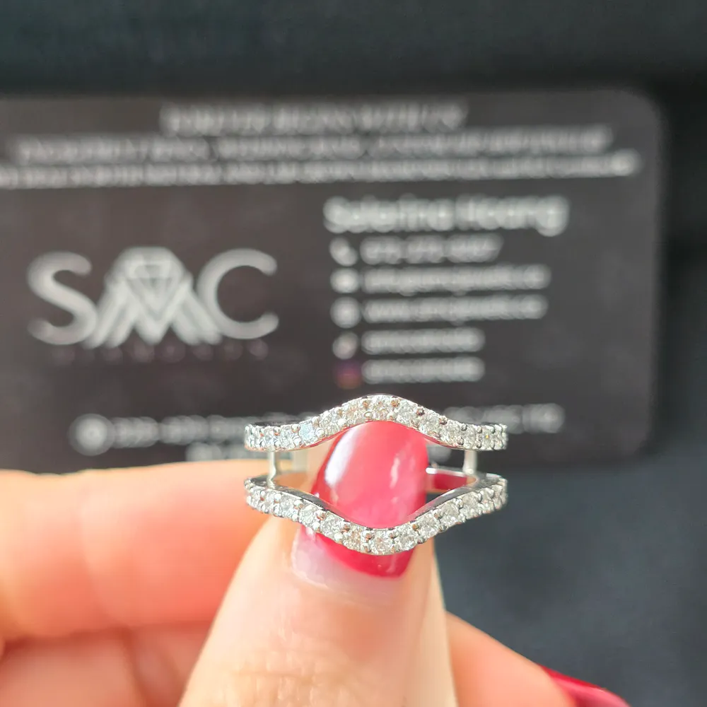 Wedding Band in 14KT White Gold | 1407