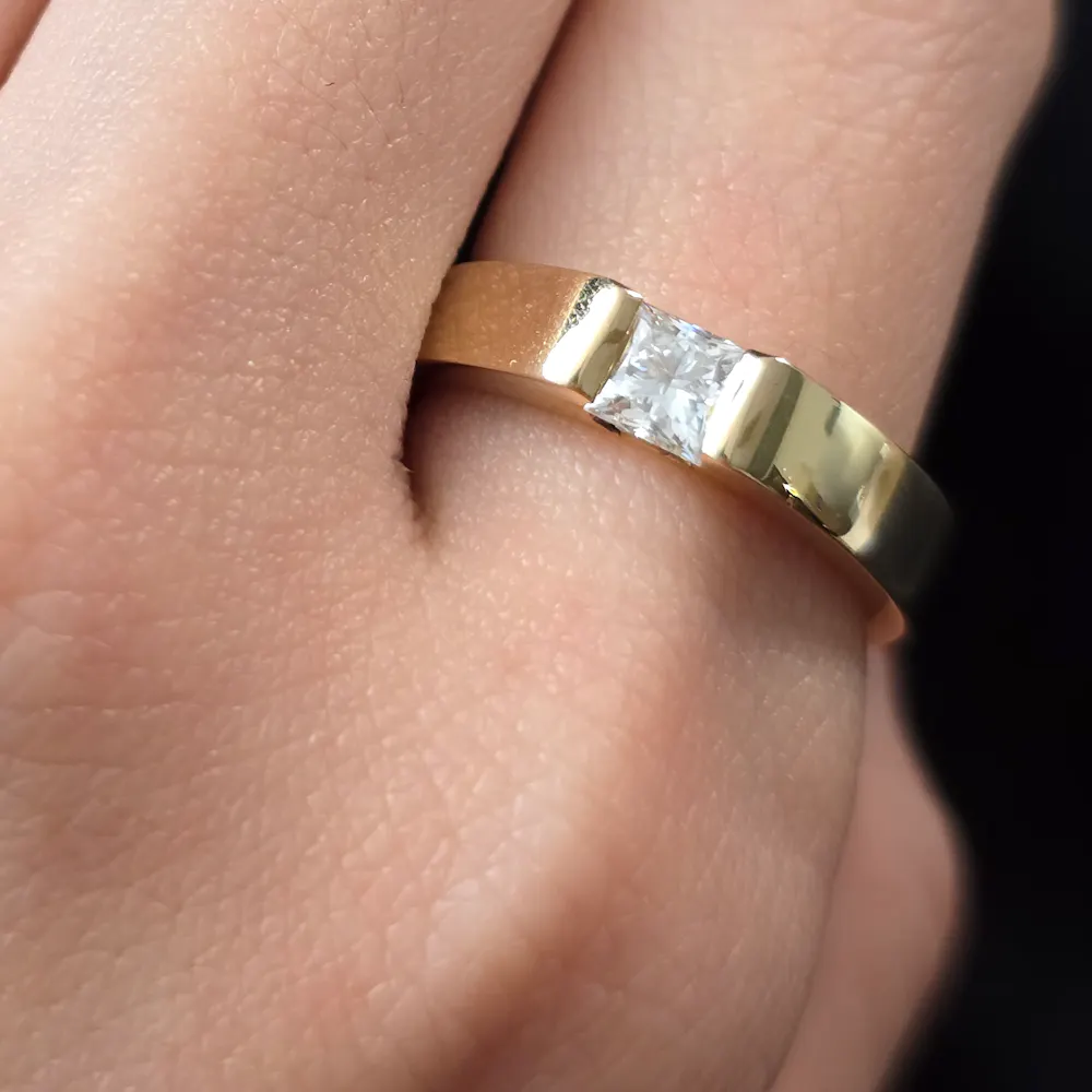 Wedding Band in 14KT White Gold | 1501