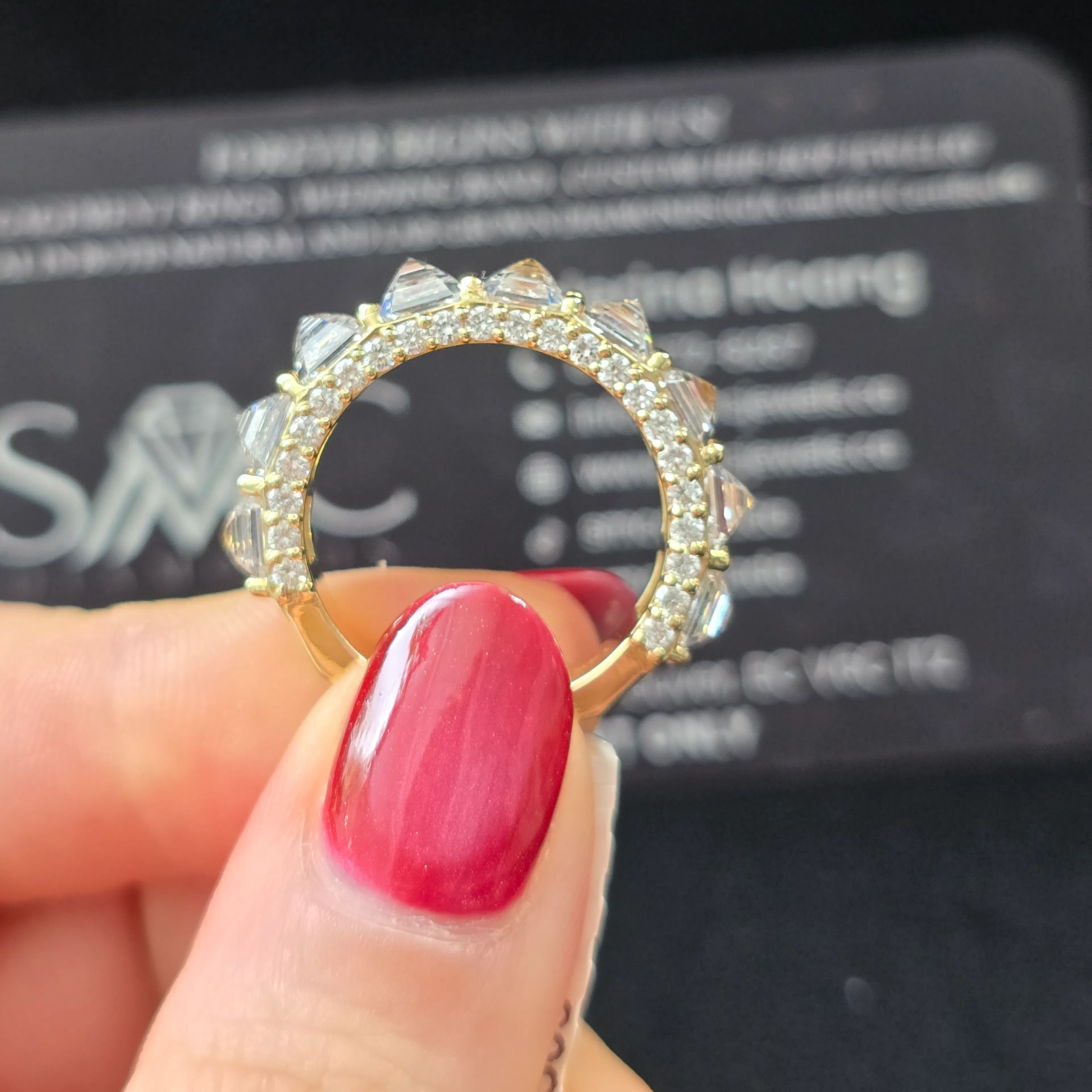 Diamond Ring in 14KT Yellow Gold | 1509