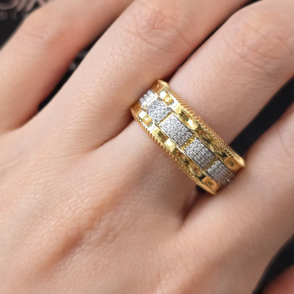 Wedding Band in 18KT Yellow gold | 1516