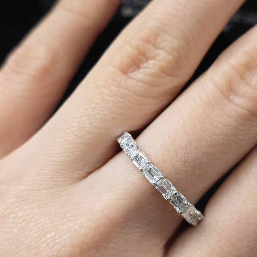 Wedding Band in 14KT White Gold | 1419
