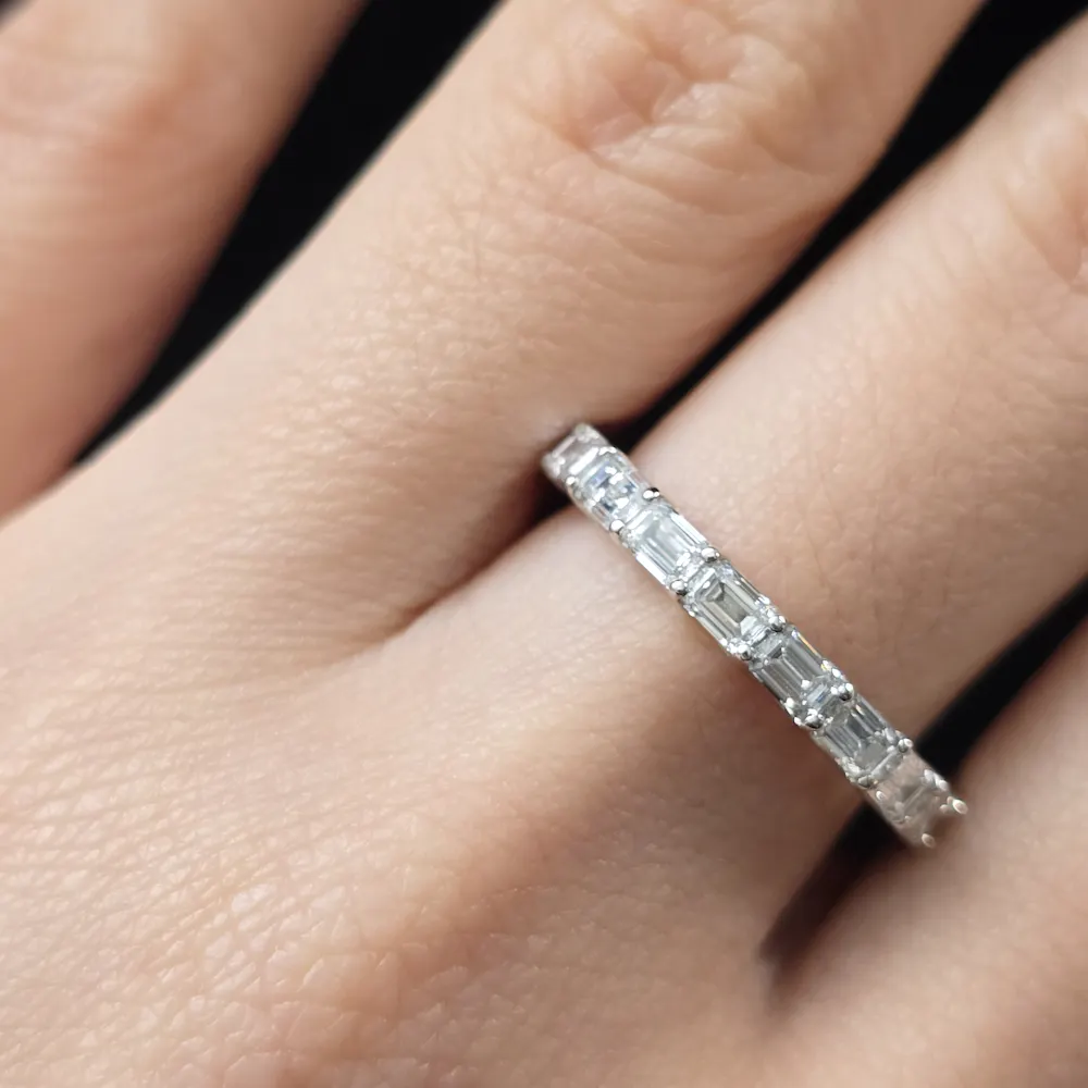 Wedding Band in 14KT White Gold | 1419