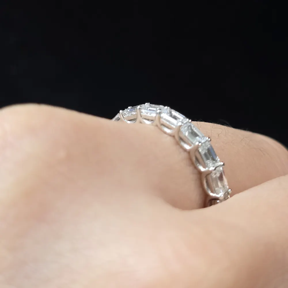 Wedding Band in 14KT White Gold | 1419