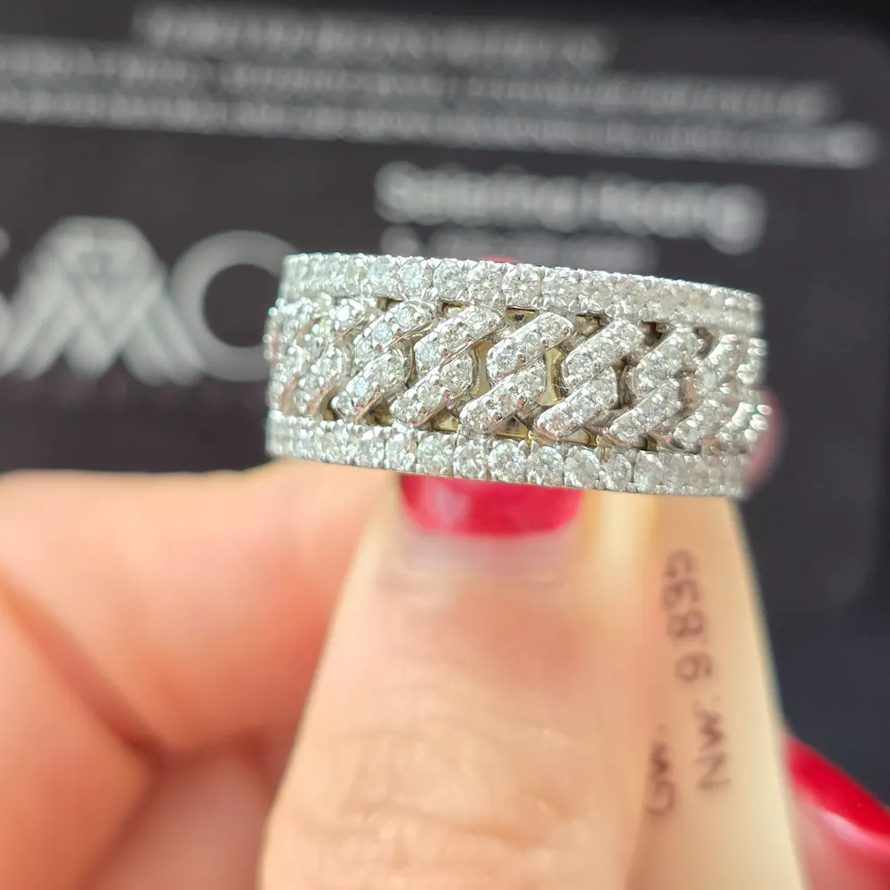 Wedding Band in 14KT White Gold | 1507