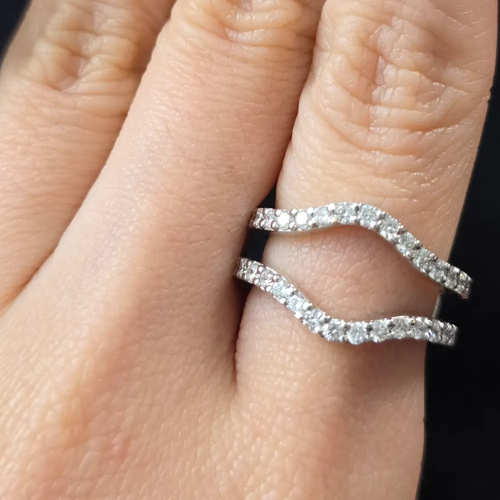 Wedding Band in 14KT White Gold | 1407