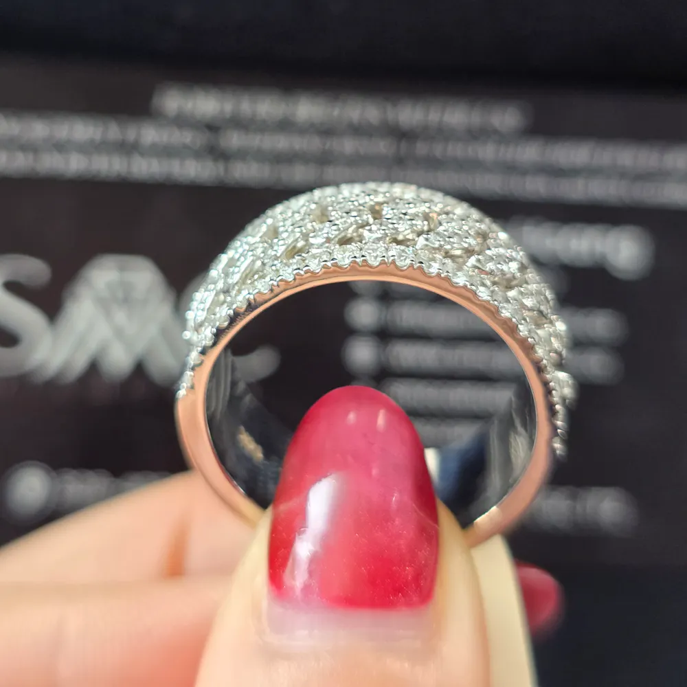 Wedding Band in 14KT White Gold | 1507