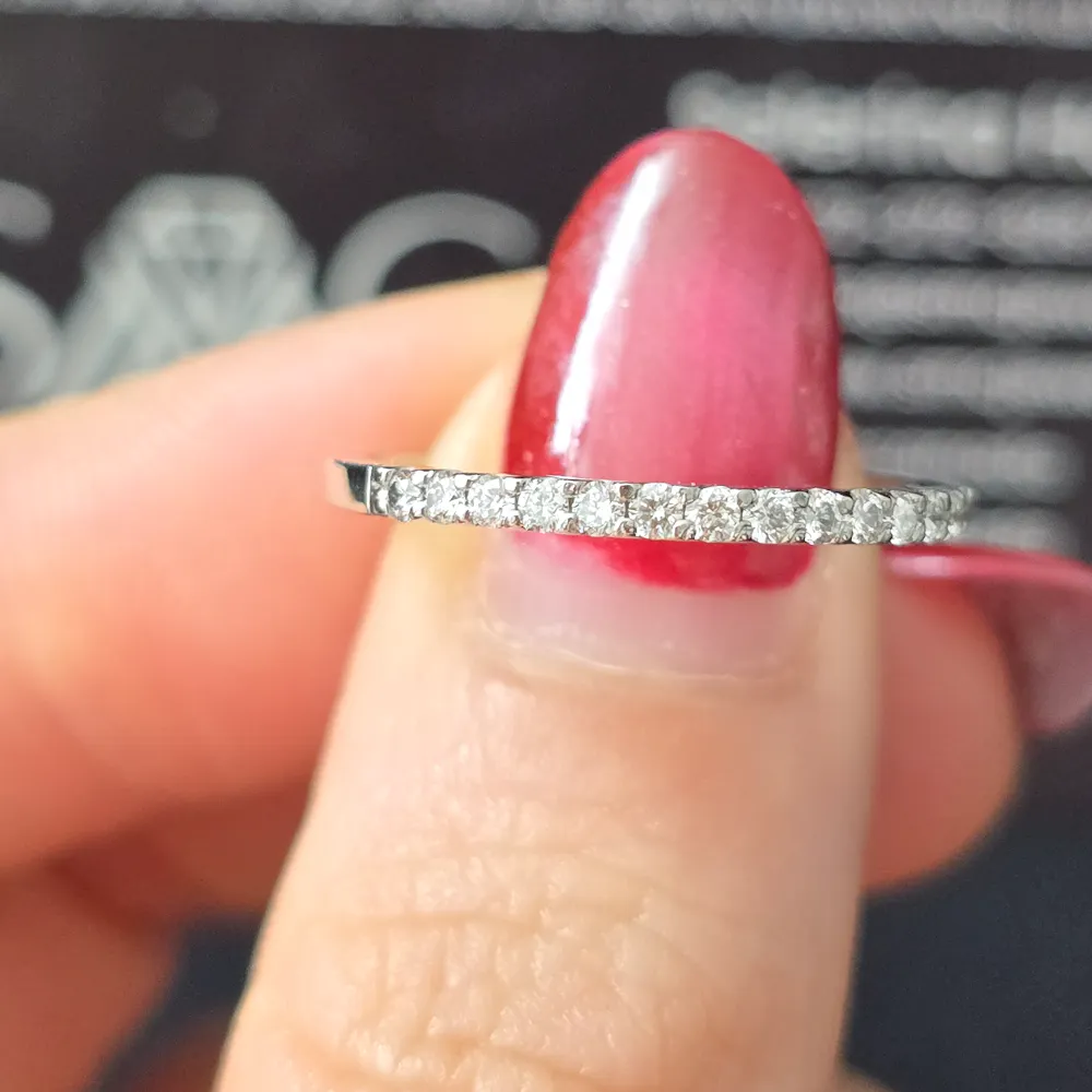 Wedding Band in 14KT White Gold | 1403