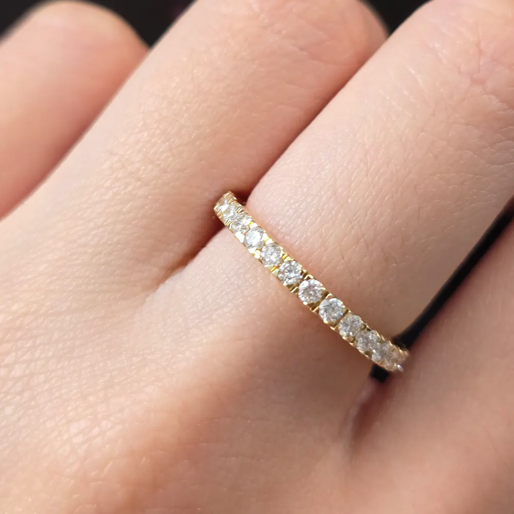 Wedding Band in 18KT Yellow Gold | 1156