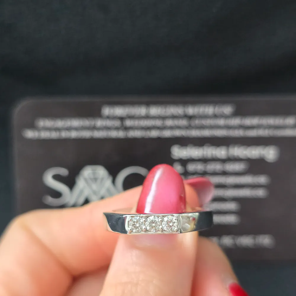 Wedding Band in 14KT White Gold | 1523
