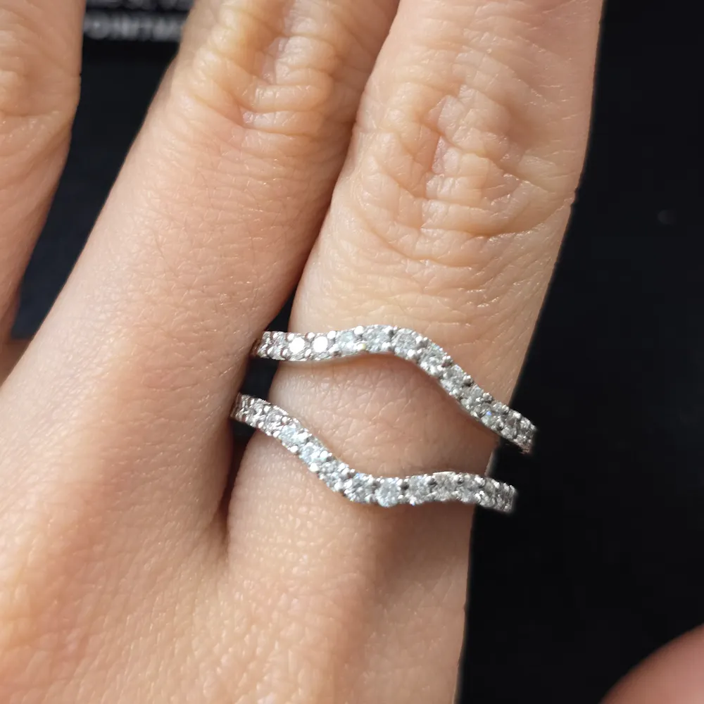 Wedding Band in 14KT White Gold | 1407