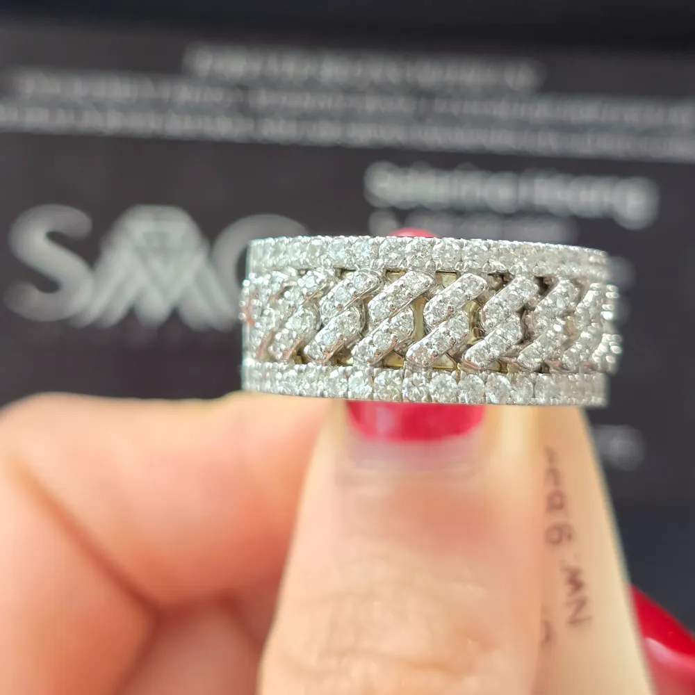 Wedding Band in 14KT White Gold | 1507