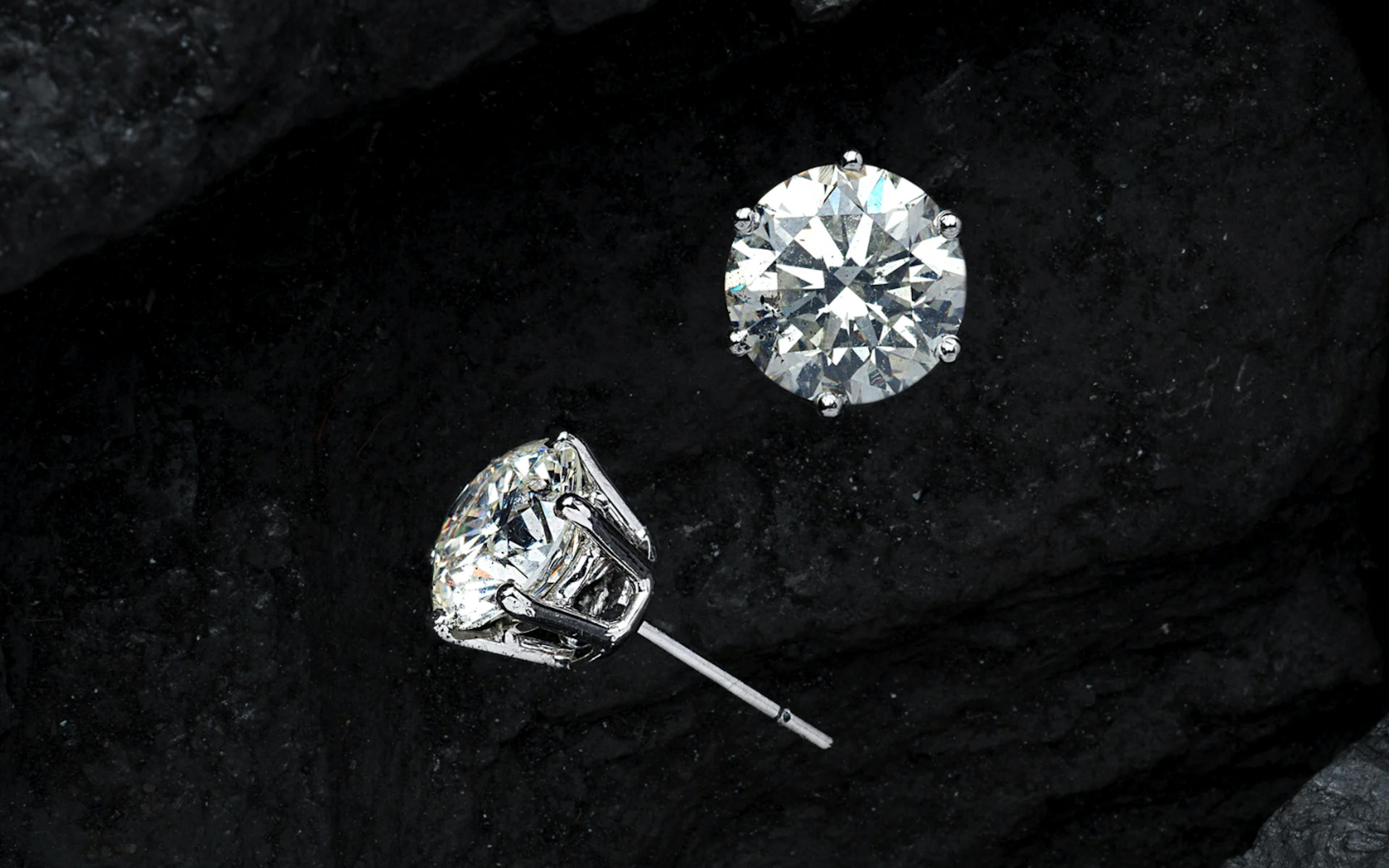diamond earrings